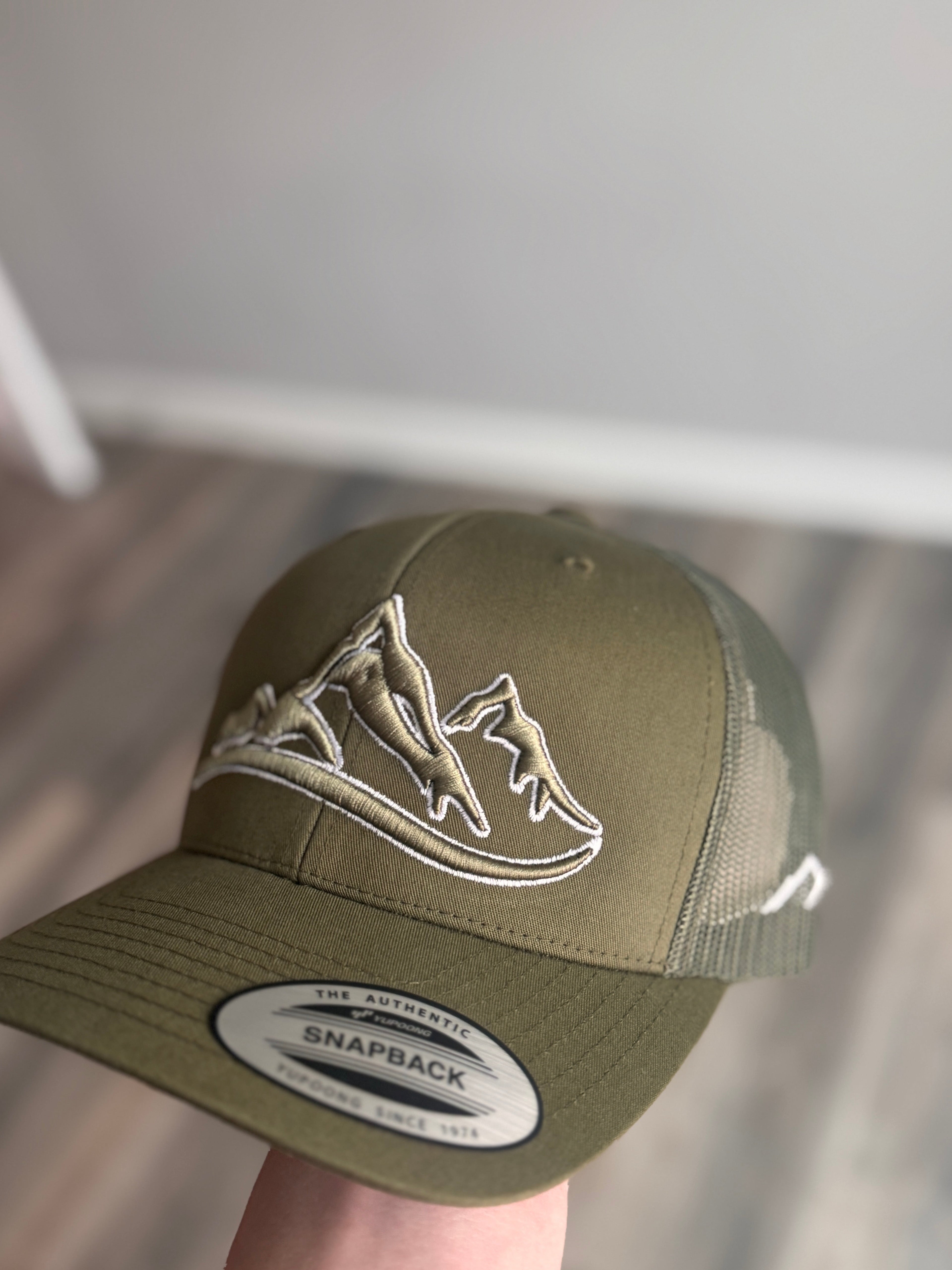 Khaki Green Trucker Cap