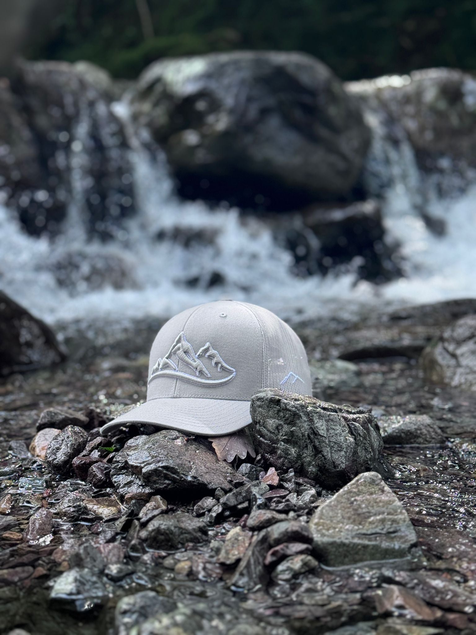 Grey Trucker Cap